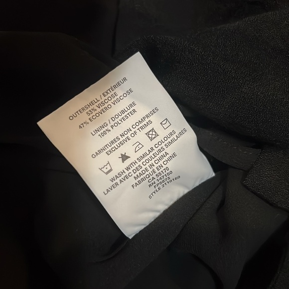 Frank and Oak black tank top with buttons size L - Picture 3 of 3